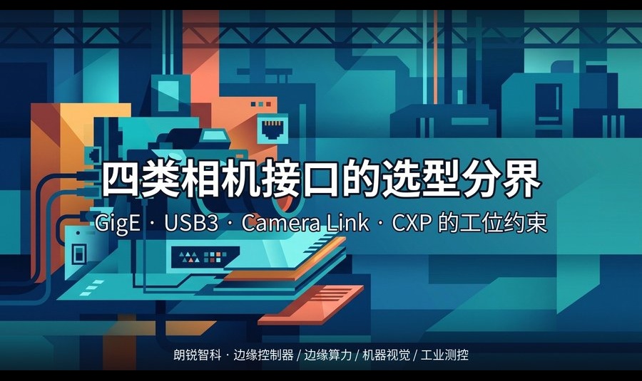 GigE、USB3、Camera Link 与 CXP：工业相机接口的链路预算与选型分界