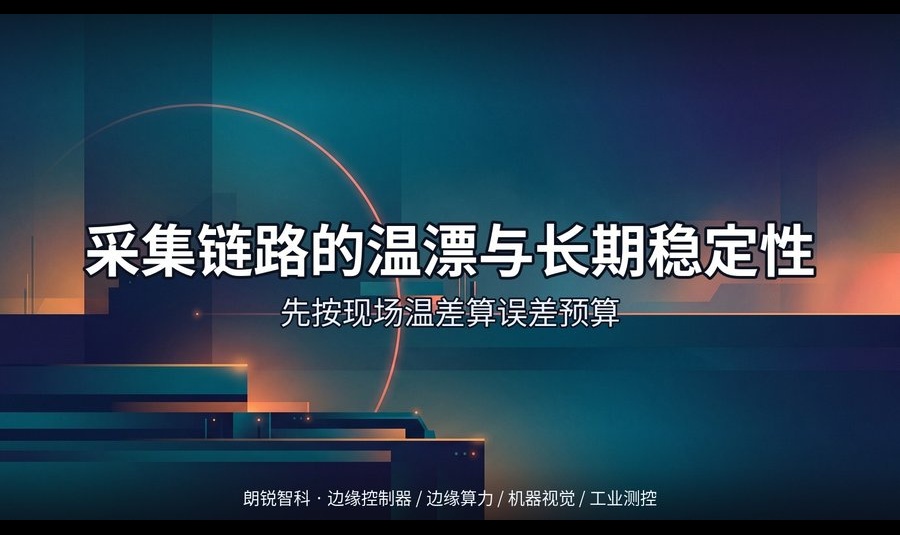 工业测控采集链路的温漂与长期稳定性：误差预算、器件取舍、热设计与校准口径