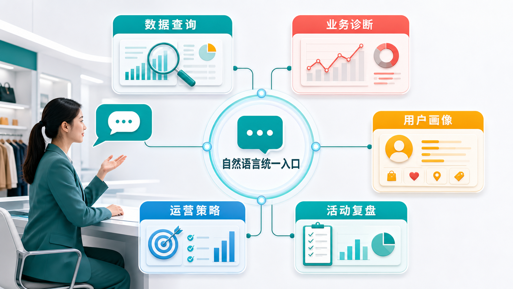 自然语言统一入口与业务任务