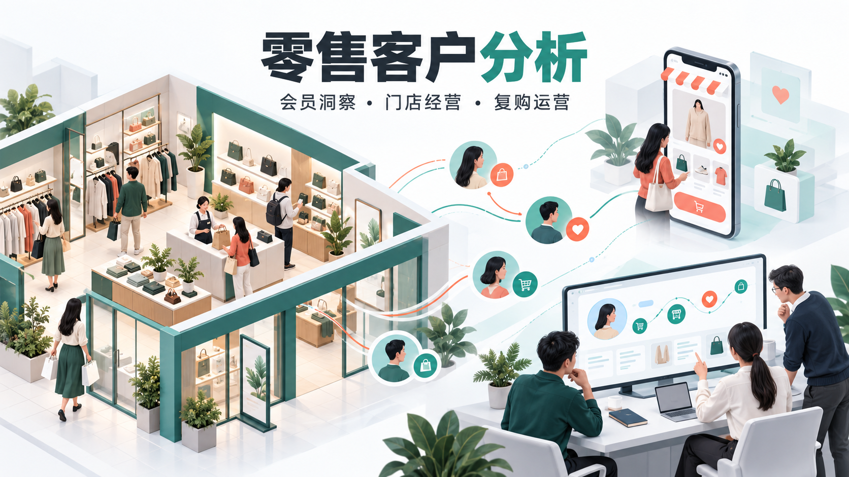零售客户分析的实现路径：多主体建模、系统集成与权限管理