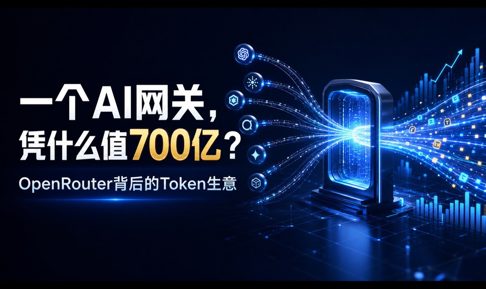 一个不造模型的 AI 网关，为什么可能值 700 亿元？
