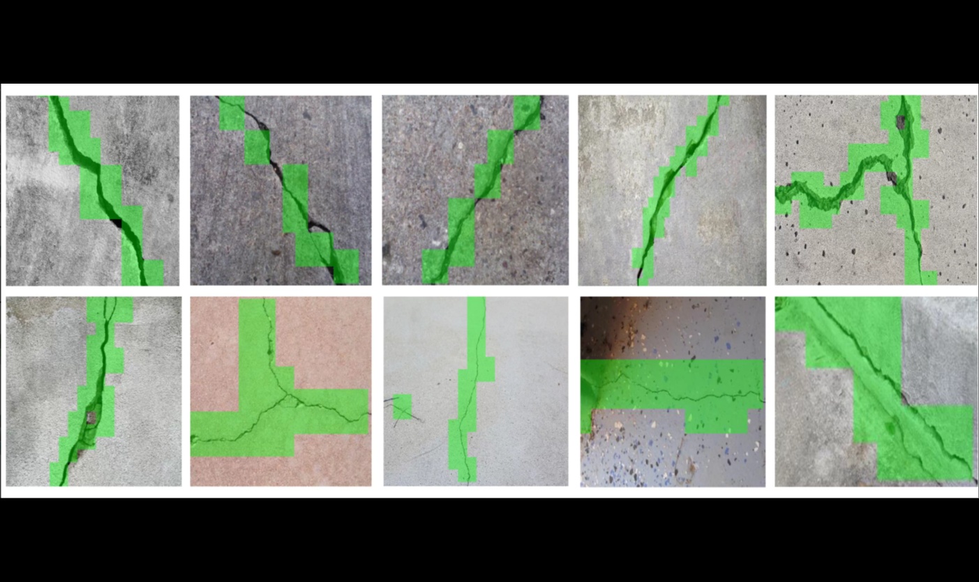 无人机裂纹检测与分割数据集 在这里插入图片描述 【数据集核心信息】 专为无人机基础设施巡检设计，同时支持「裂纹检测」「语义分割」「分类/二分类」三大任务，覆盖