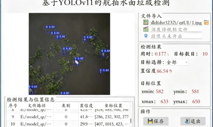 无人机河道垃圾检测数据集-航拍河道垃圾检测数据集 深度学习基于YOLOV11航拍河道垃圾检测系统