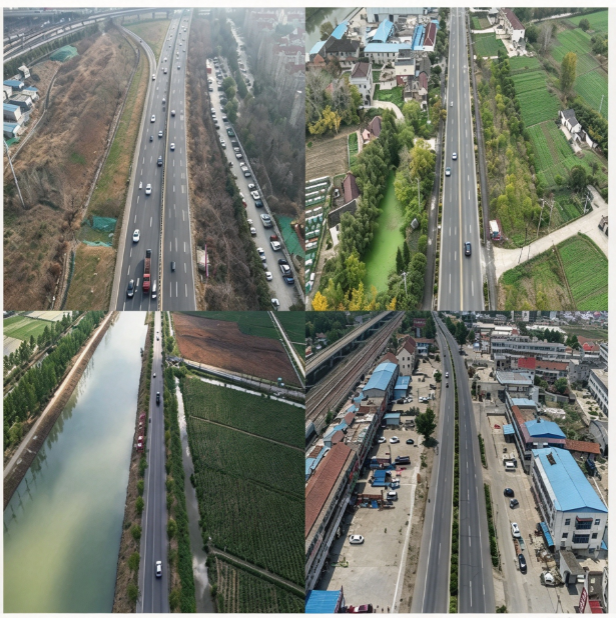航拍路边垃圾堆积检测数据集 无人机道路垃圾检测数据集