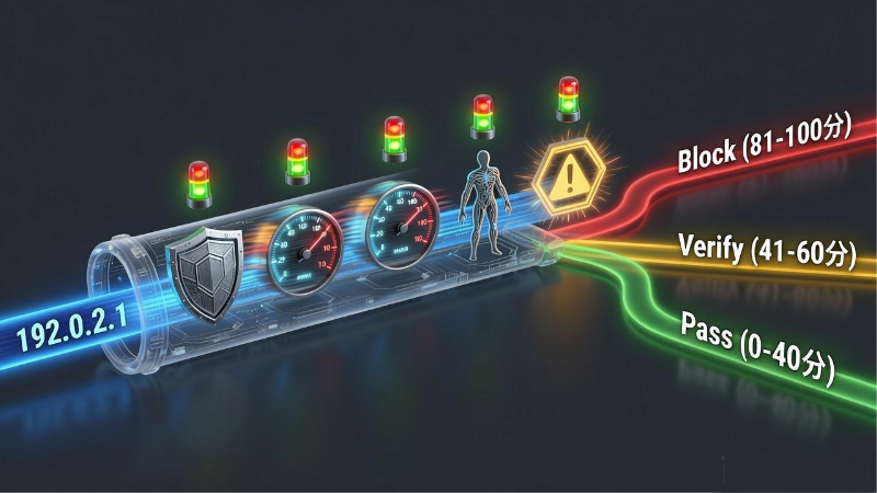 IP风险评分流水线示意图