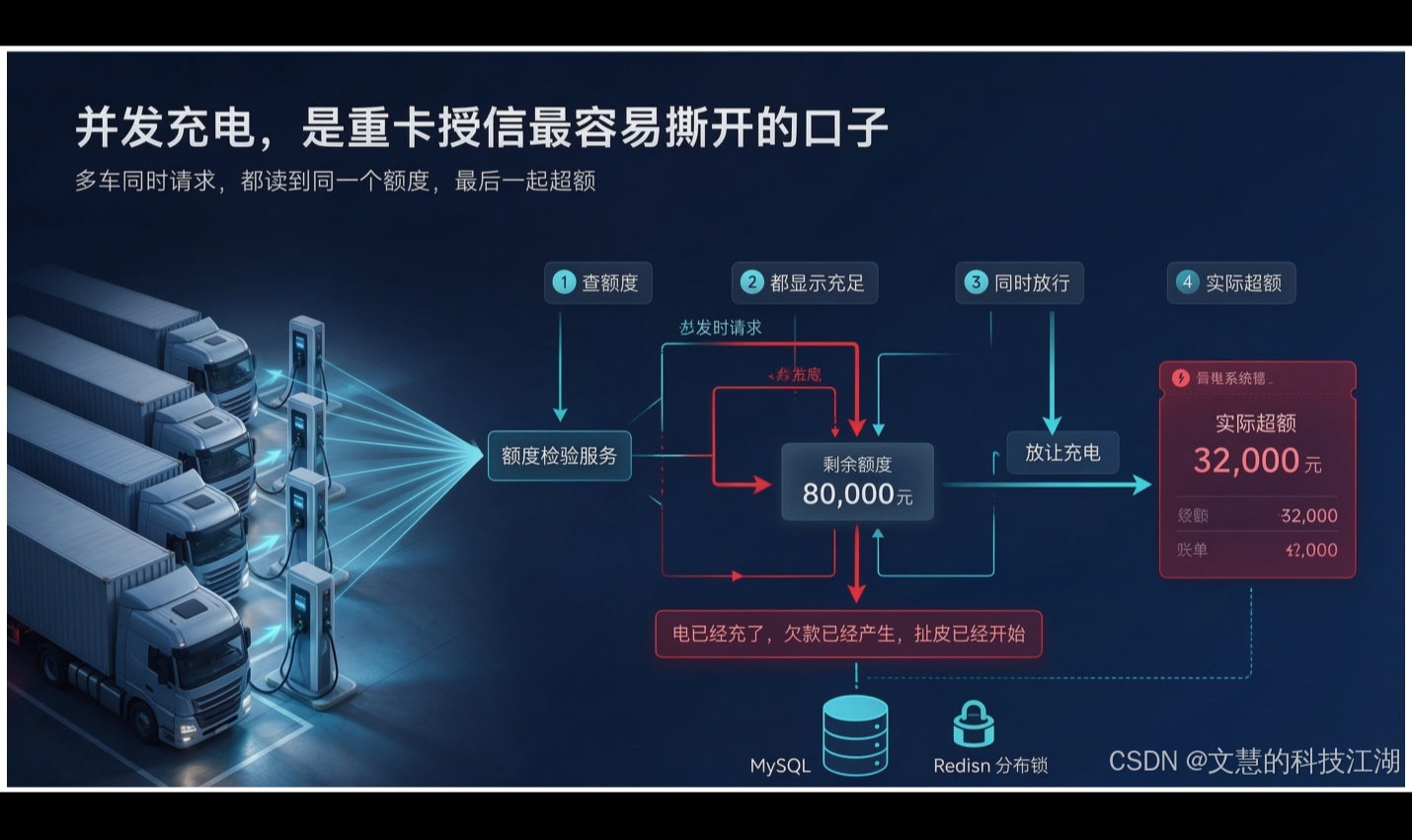 《从伪管控到真风控：SpringBoot+MySQL 堵死重卡充电桩平台坏账漏洞》