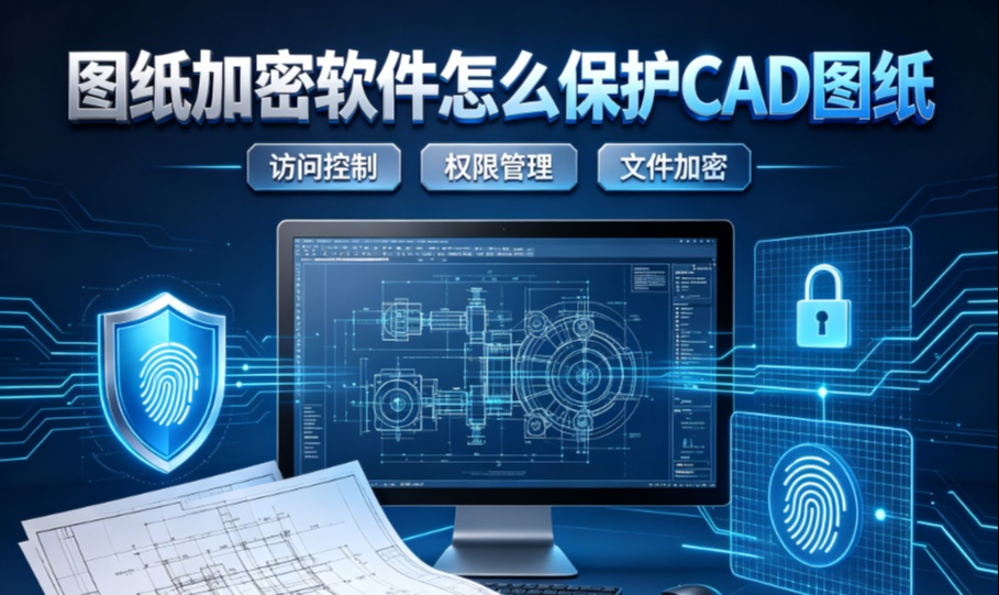 图纸加密软件（域智盾）怎么保护CAD图纸？从透明加密到水印溯源，一文讲清