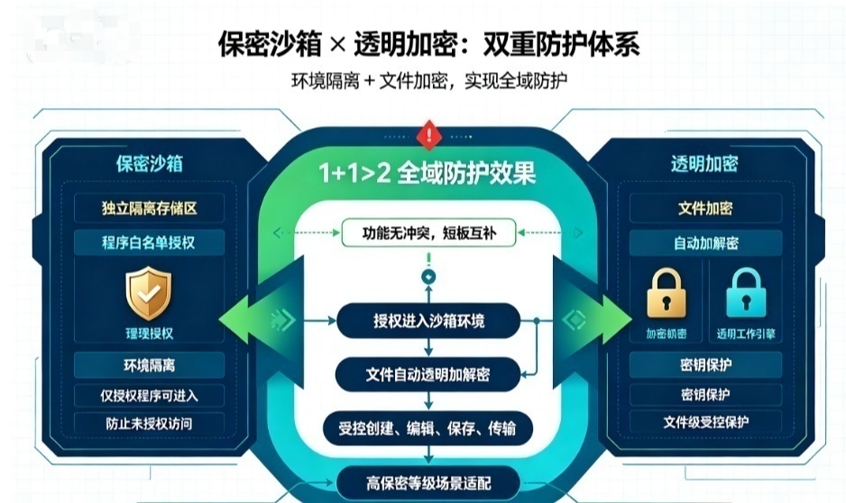 保密沙箱技术原理、核心能力及与透明加密的协同应用分析