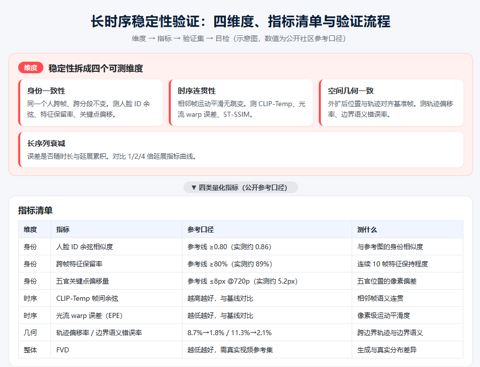 无限画布的长时序稳定性，实际使用中该如何验证