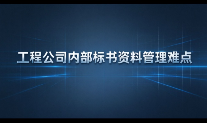 工程公司内部标书资料管理难点有哪些？——从协作频繁到外发失控看几个卡点