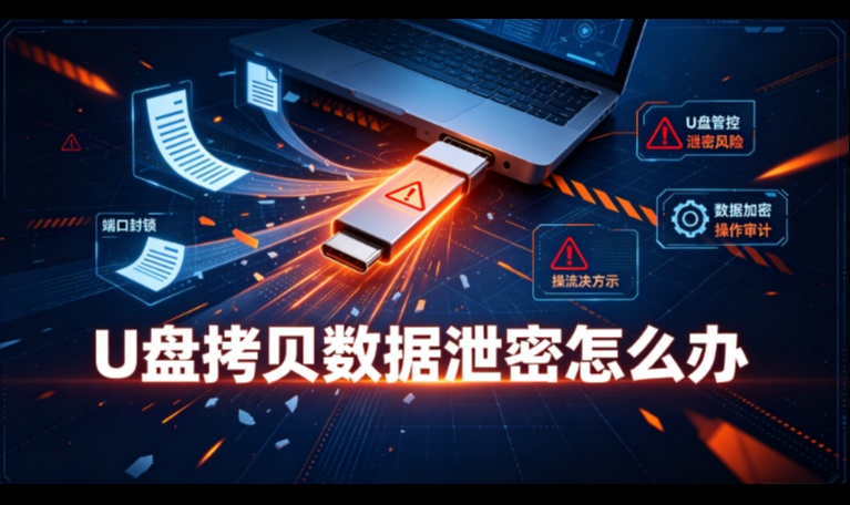 U盘拷贝数据泄密怎么办：两个方向与两种盘