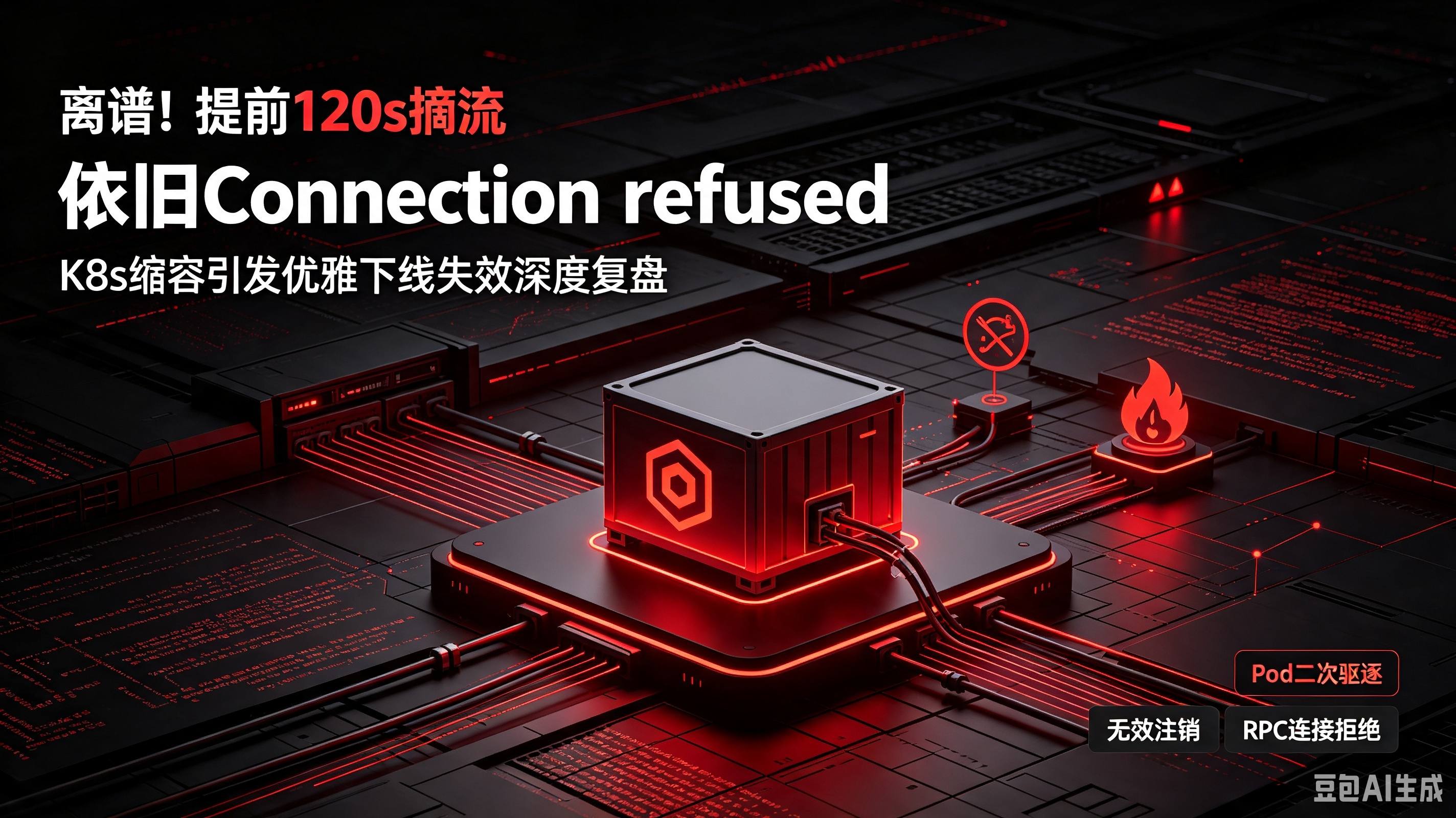 离谱！提前 120s 从 Nacos 摘流，线上依旧疯狂报 Connection refused