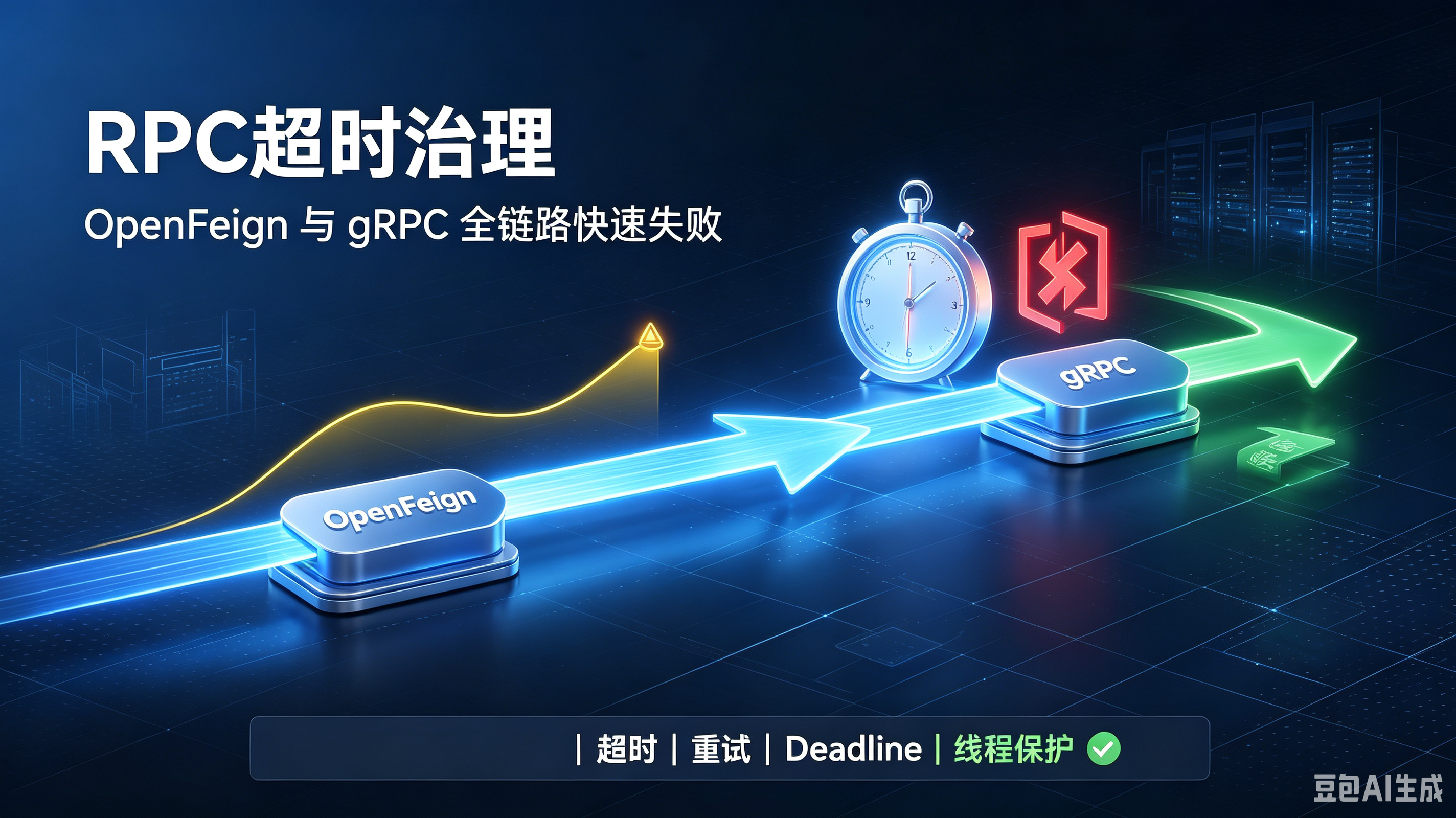 后端稳定性｜容错四大金刚：超时（四）OpenFeign & gRPC 全链路超时、Deadline 统一治理实战