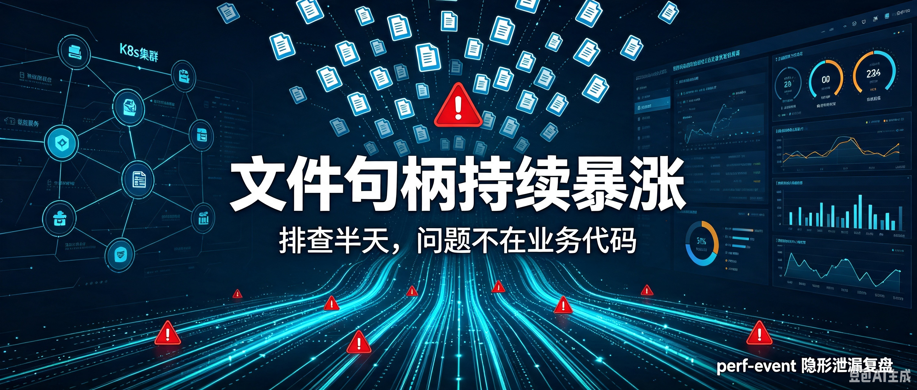 别只怪代码漏关流！线上文件句柄暴涨的隐形元凶，竟是监控工具！