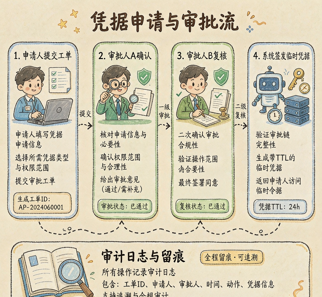 高危凭据的审批与临时提权：零信任下的闭环管控设计