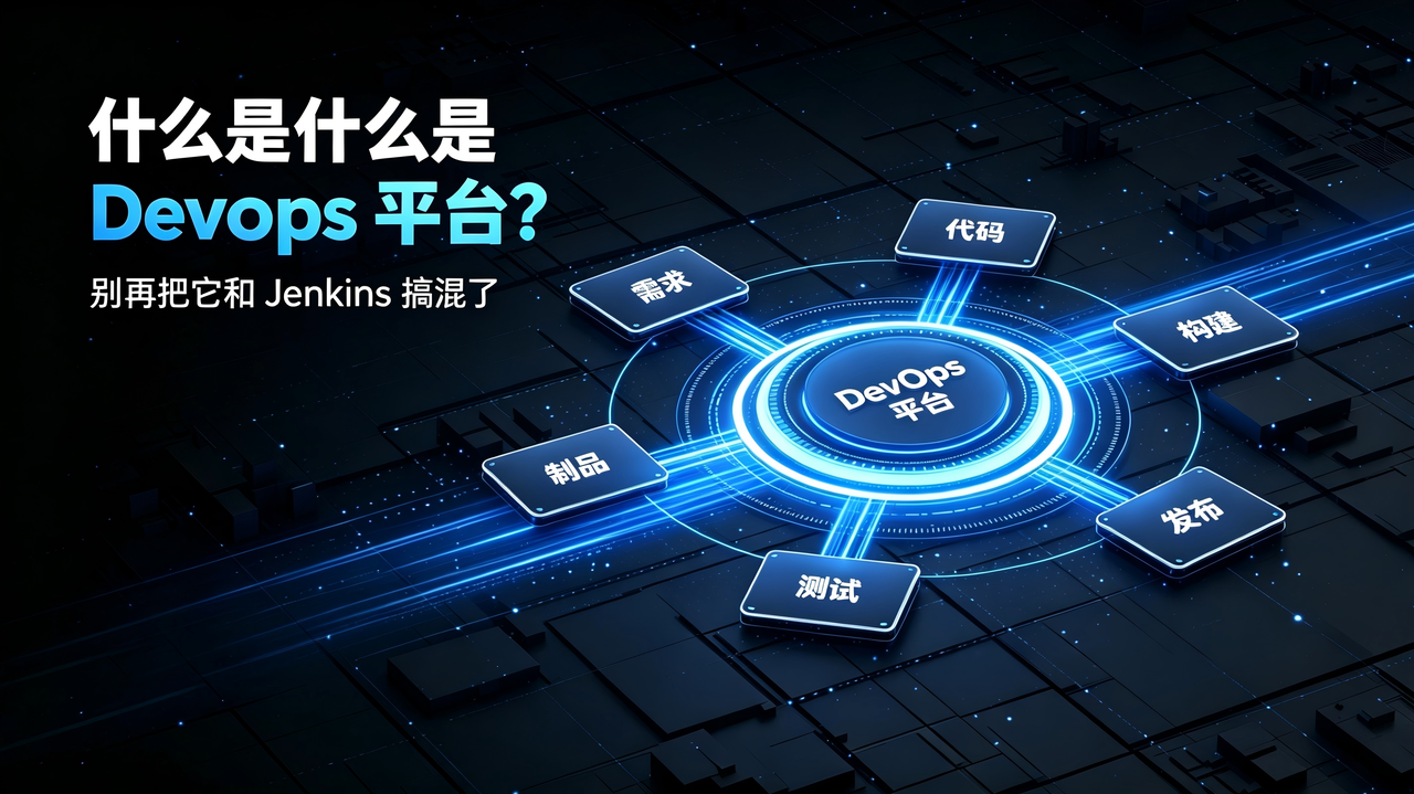 什么是 DevOps 平台？别再把它和 Jenkins 搞混了