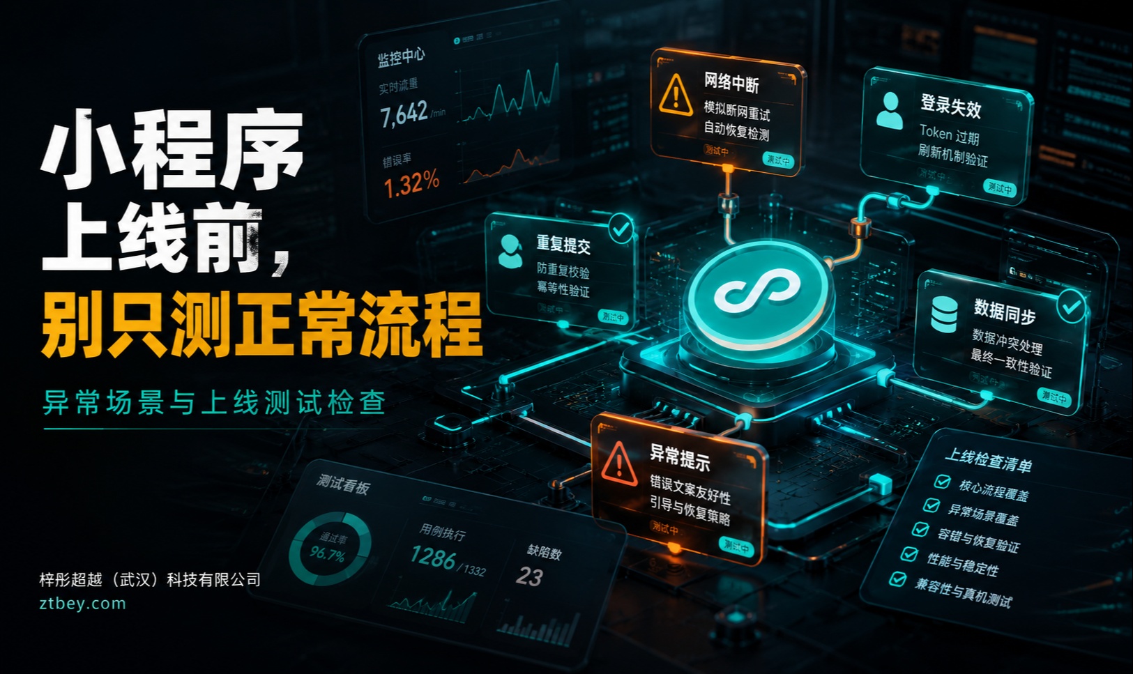 武汉企业小程序上线前，别只测正常流程：异常场景才更容易暴露问题