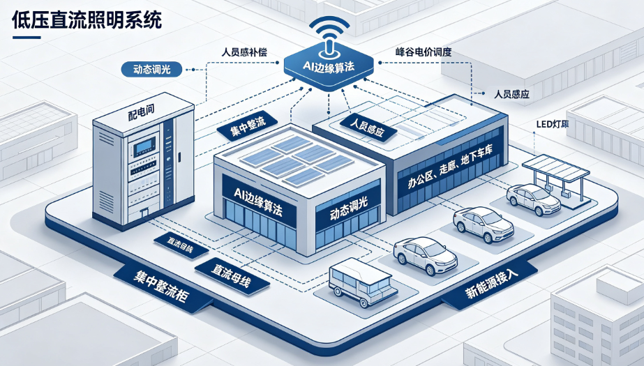 不止换 LED！AI 算法如何重构低压直流照明的运行逻辑
