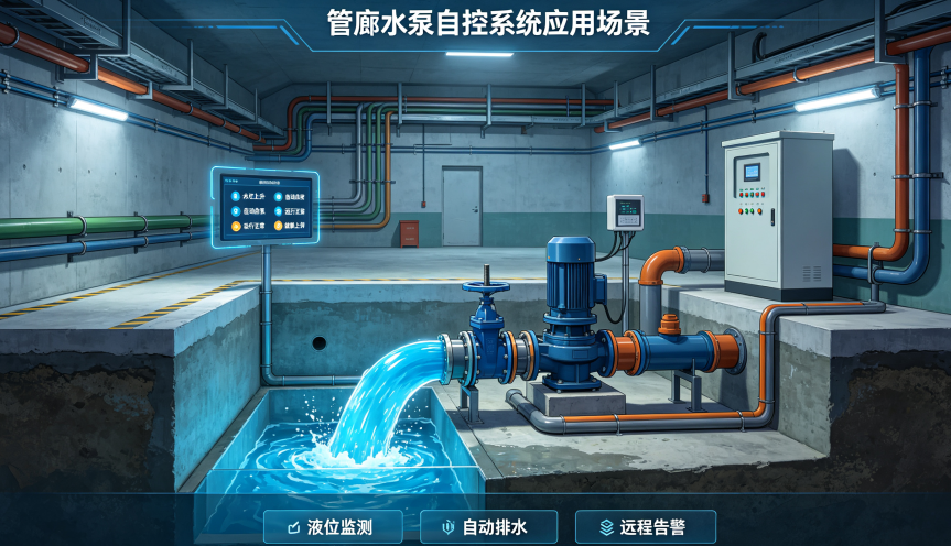 管廊水泵自控系统｜地下城市的&ldquo;水循环管家&rdquo;，让综合管廊永不积水