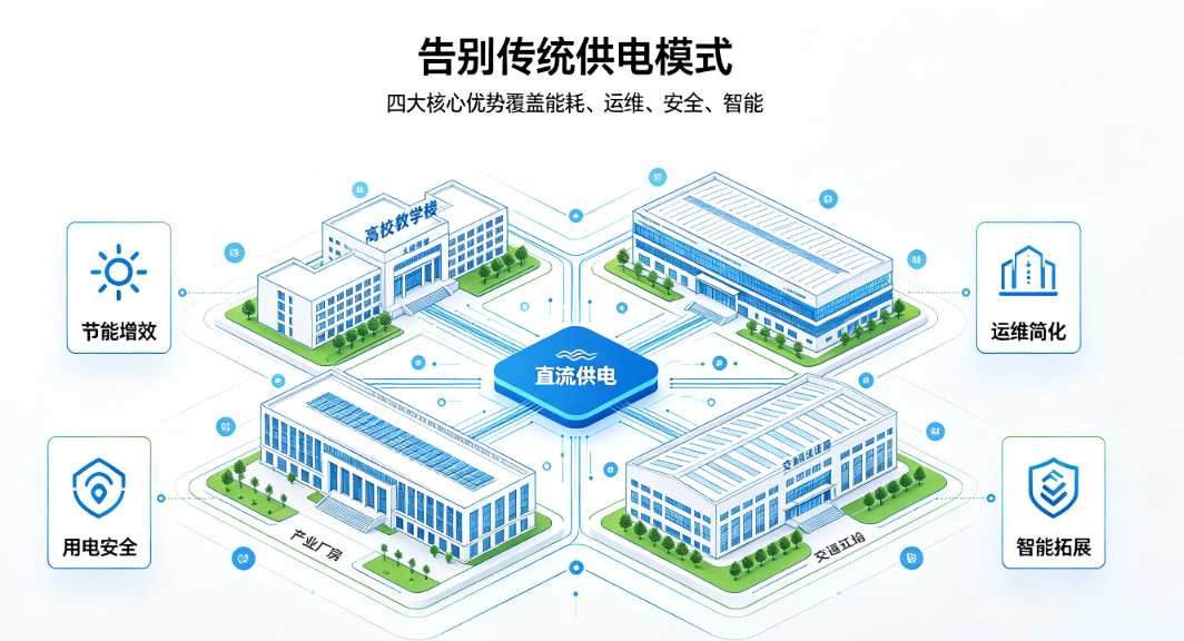 告别传统供电模式！建筑空间直流照明系统优势全解析