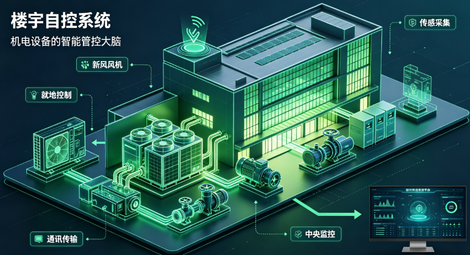 楼宇自控系统是什么？读懂智慧建筑的核心机电管控大脑