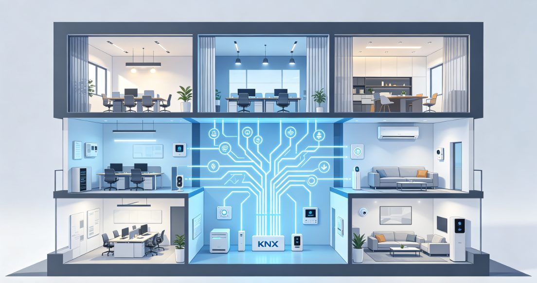 KNX总线协议：建筑智能控制的通用核心标准