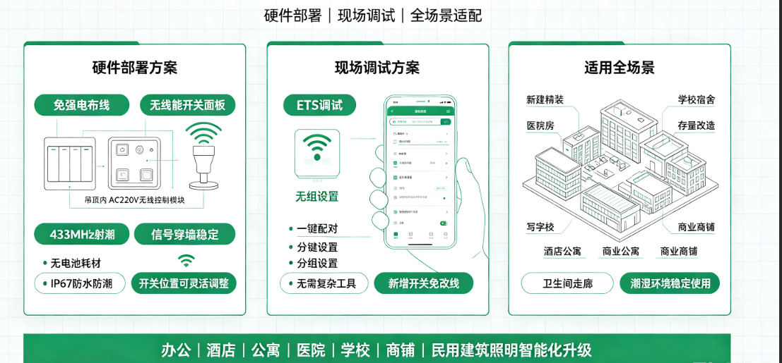 无线动能开关系统架构