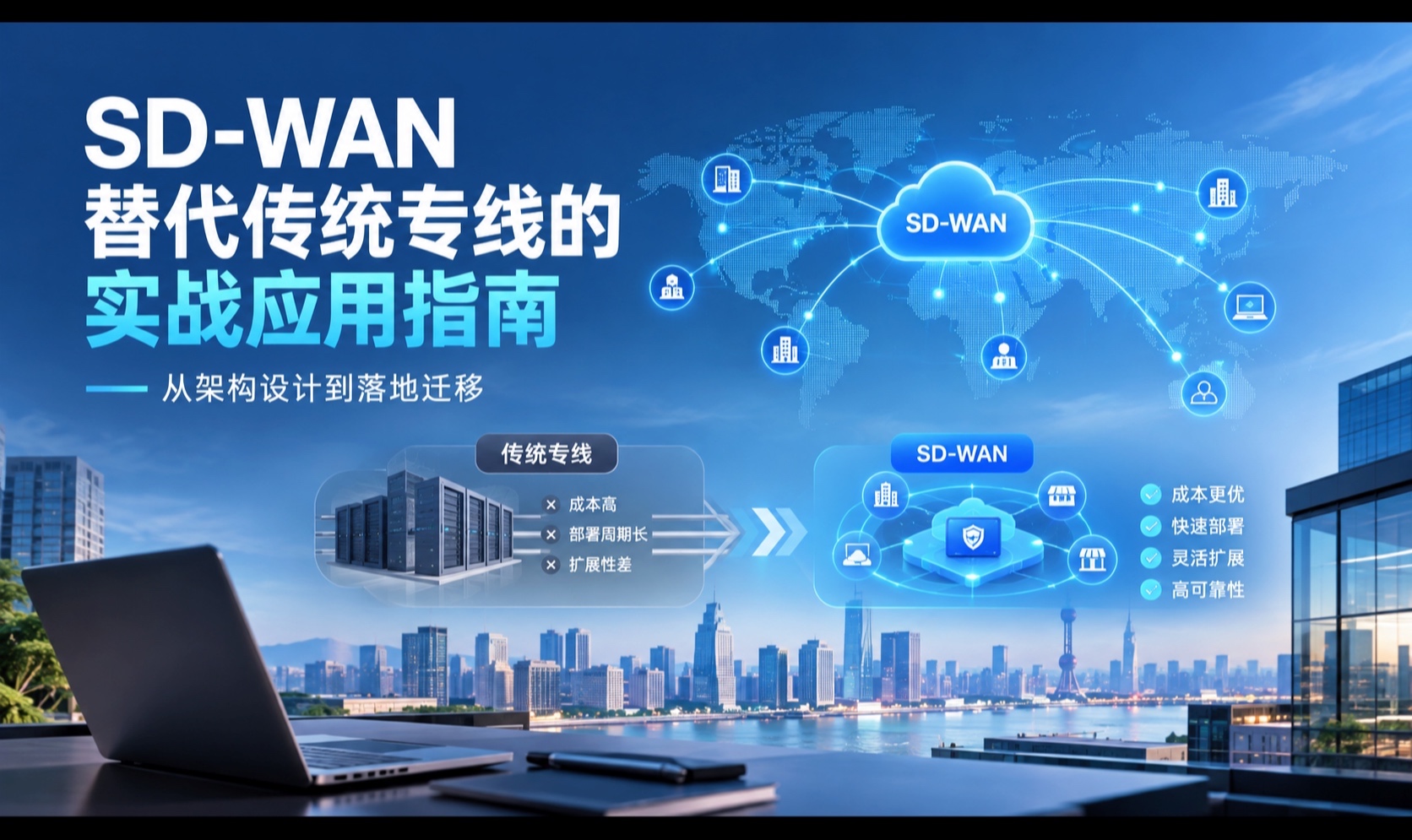 SD-WAN和传统专线相比有什么优缺点？