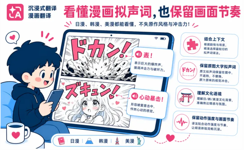 保留画风漫画翻译技术解析：从 OCR 到 Inpaint 修复的完整管线