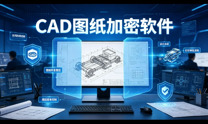 CAD图纸加密软件怎么选？大文件也能锁得住