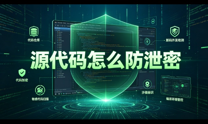 源代码怎么防泄密？三道防线，把代码留在公司内