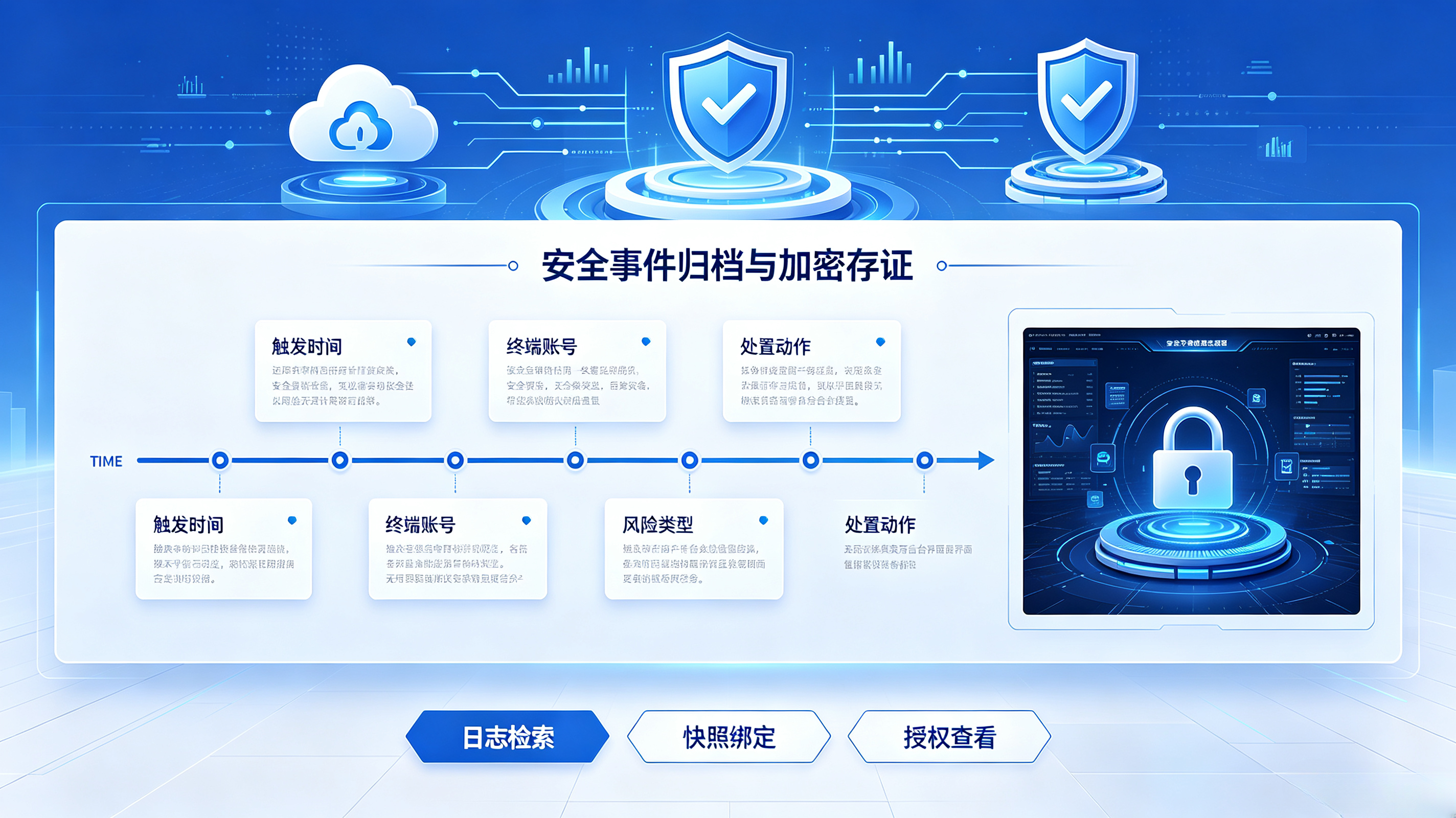 安全事件归档与加密存证