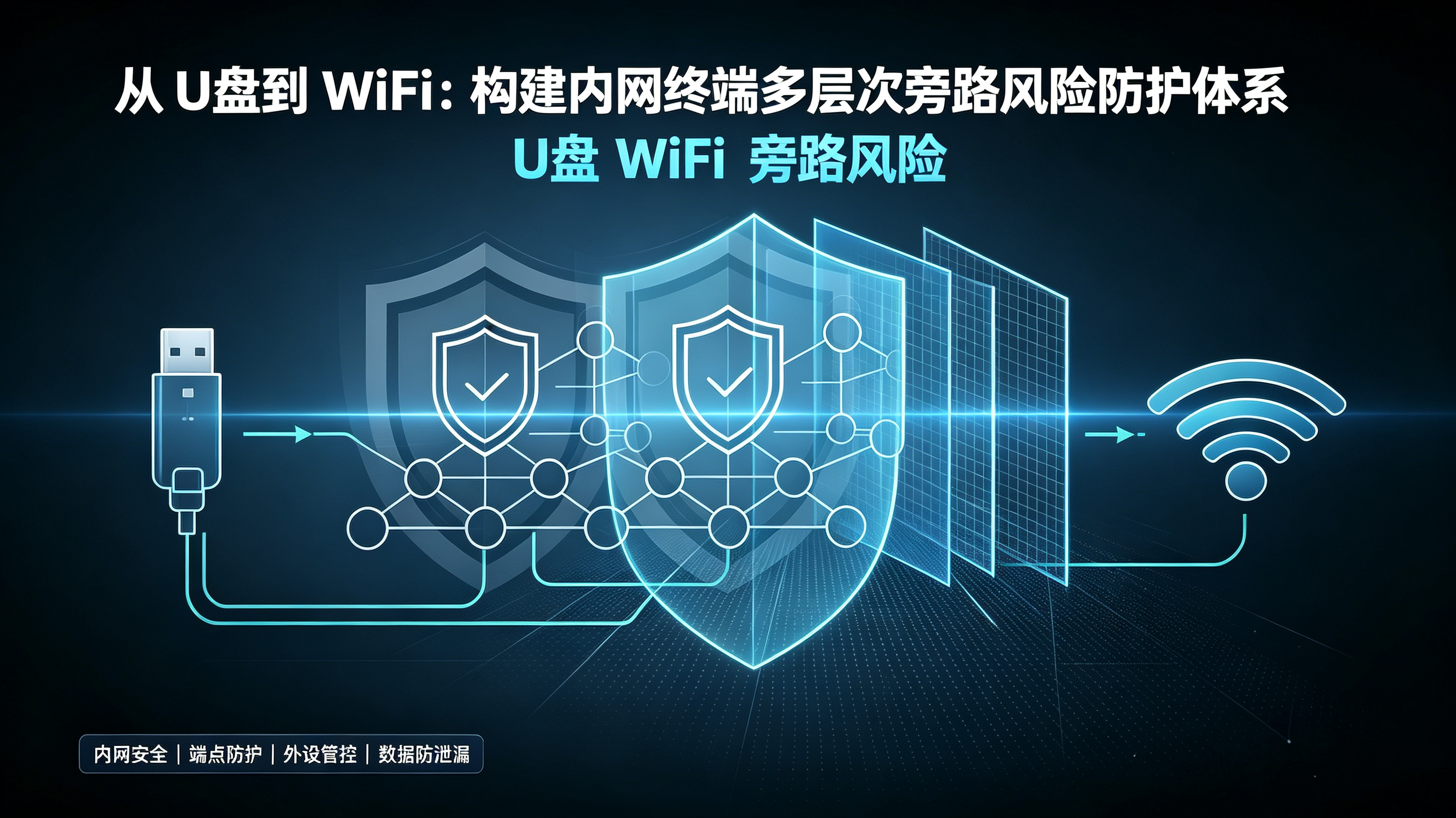 从 U 盘到 WiFi：构建内网终端多层次旁路风险防护体系