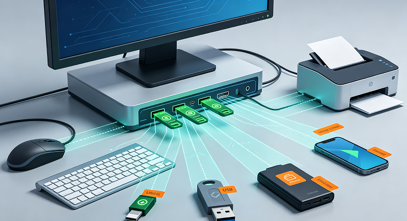 USB 端口管理软件：企业移动存储接口的风险治理与落地实践