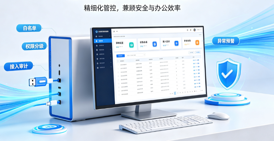 企业终端 USB 端口管控：从一刀切禁用到精细化权限管理