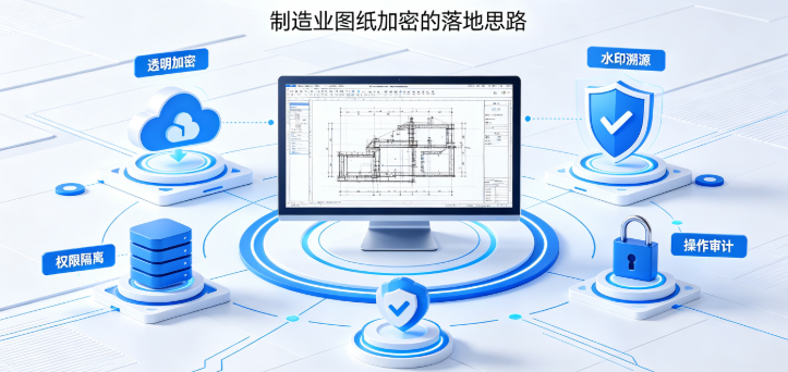CAD 图纸泄密防不住？制造业图纸加密的落地思路与风险要点