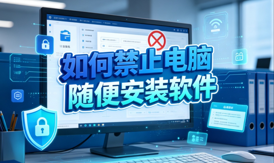 如何禁止电脑自动安装软件？三种常用方法测评，哪个能防止企业员工安装流氓软件呢？