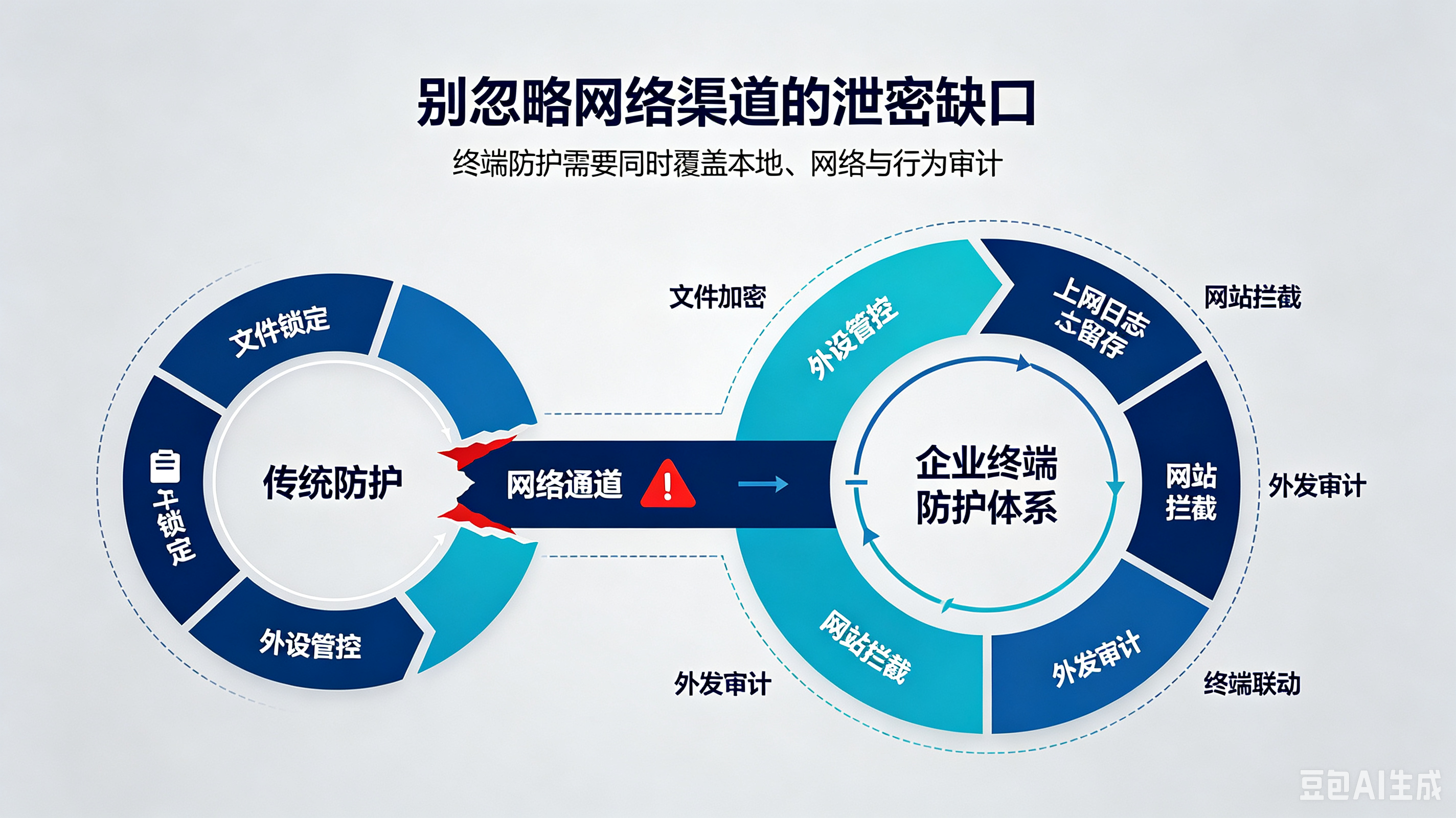 终端防护容易被忽视的短板：如何借助上网行为管控补齐网络泄密防线