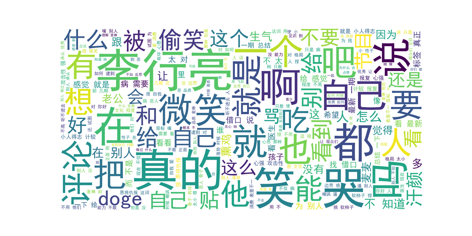 MediaCrawler 提取评论生词云：小红书实例-麦琳评论区