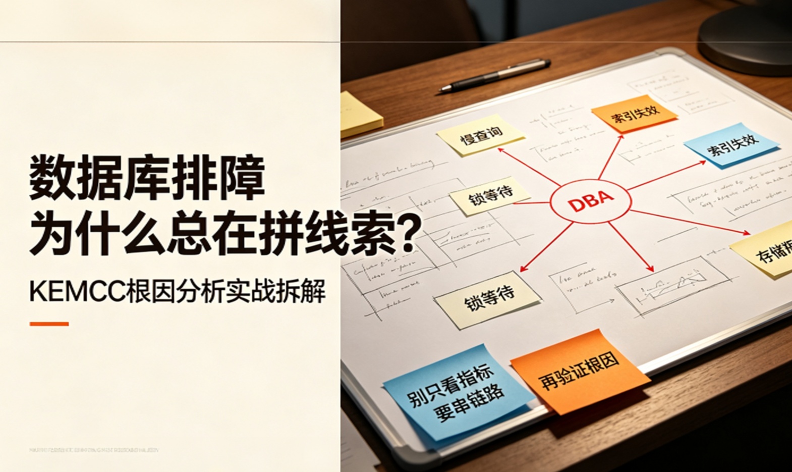 数据库性能排障方法论：KEMCC如何把诊断信息串成一条链