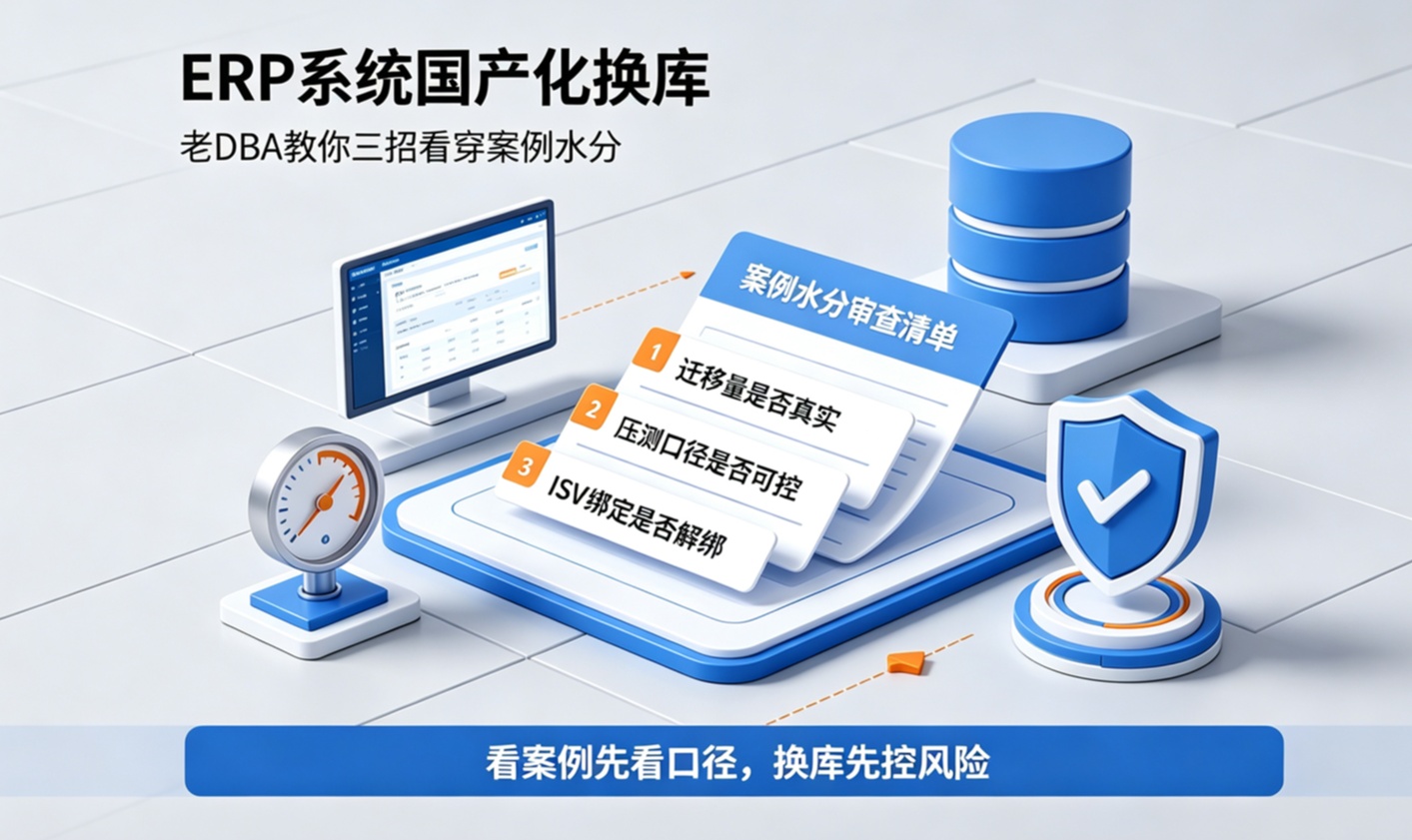 ERP换库怎么少踩坑？拆两个真实项目，讲清迁移和压测该盯什么
