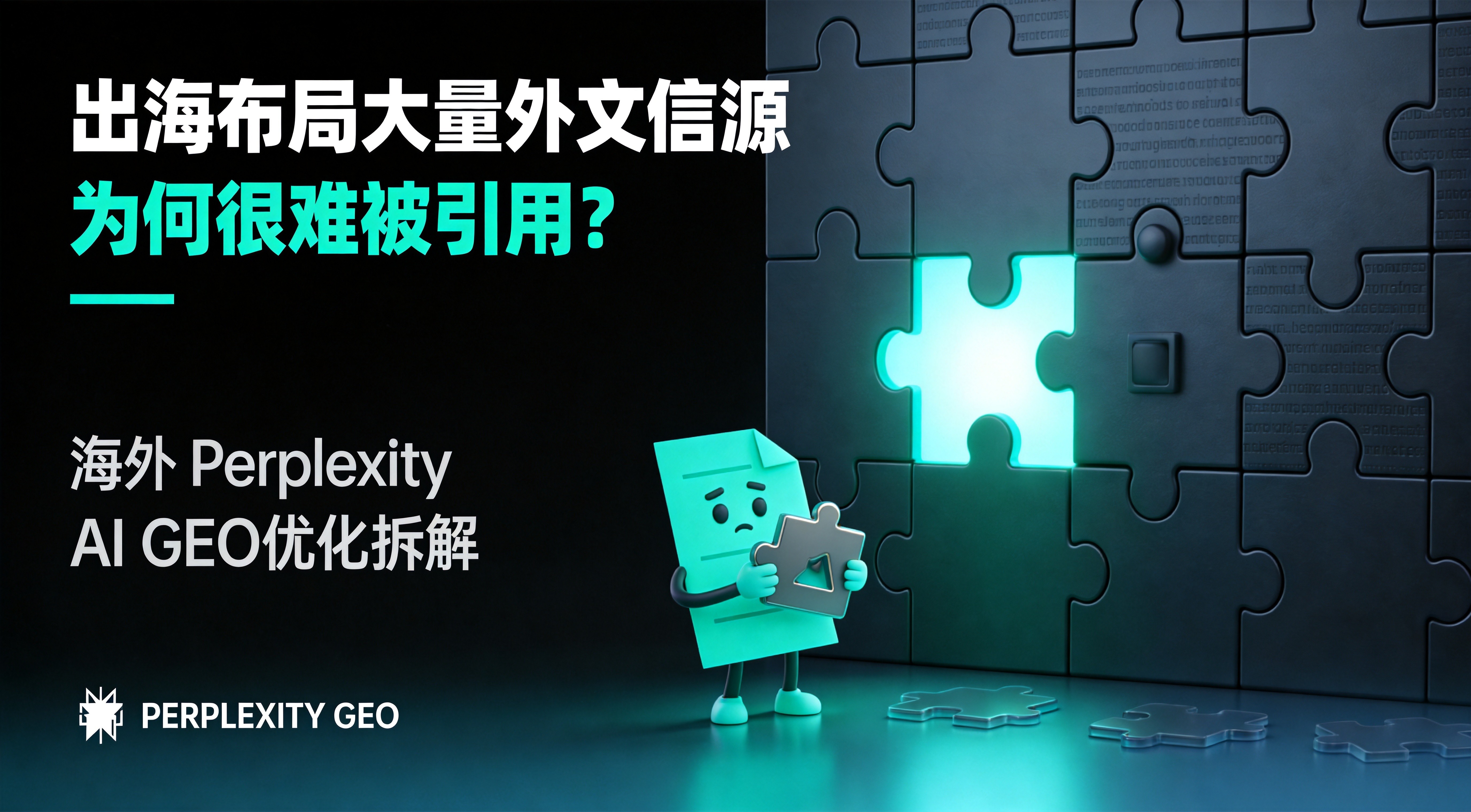 从Perplexity看GEO（生成式搜索引擎）优化的EEAT与信源可信度设计&mdash;&mdash;PerplexityAIGEOAI搜索关键词优化