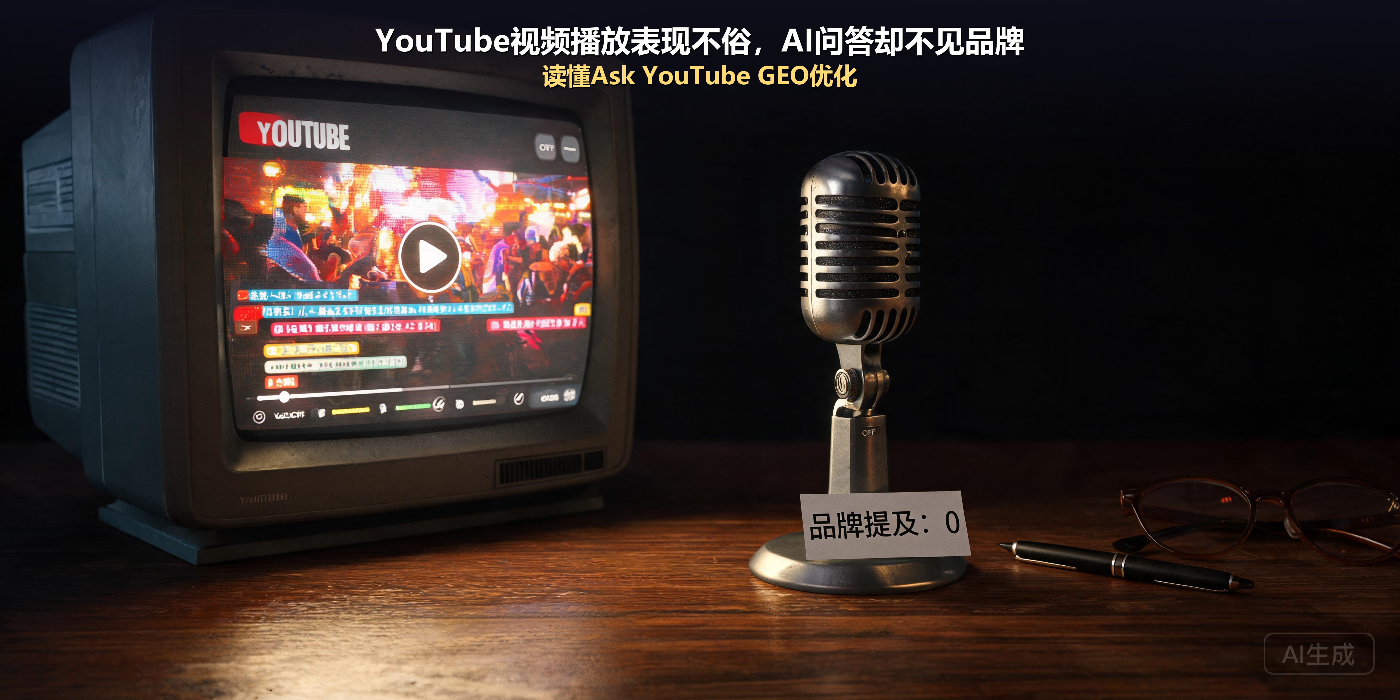 从播放量到AI引用量的认知升级：Ask YouTubeGEO 优化拆解