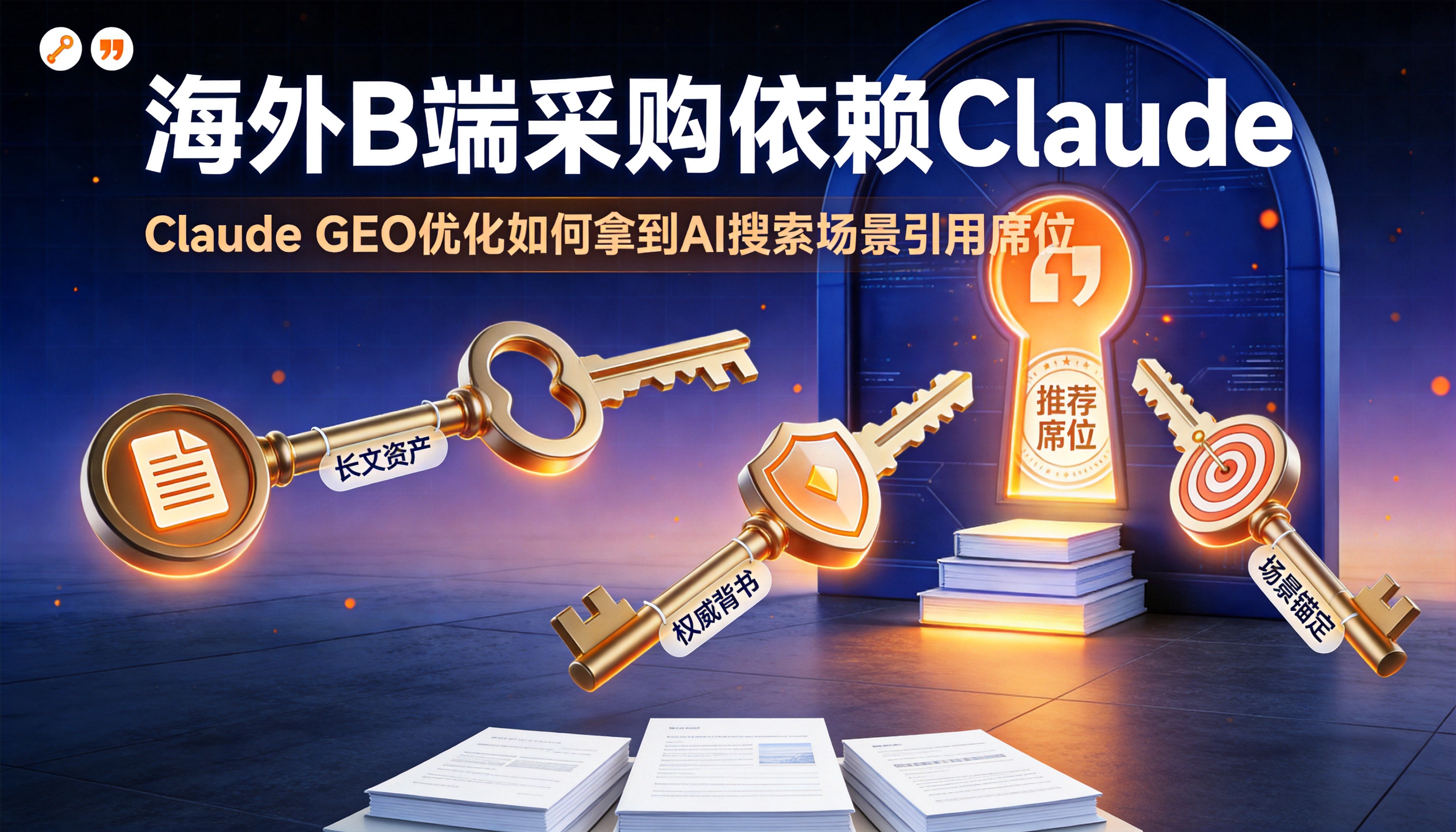 从工程视角拆解ClaudeGEOAI搜索优化：如何拿到AI搜索引用席位