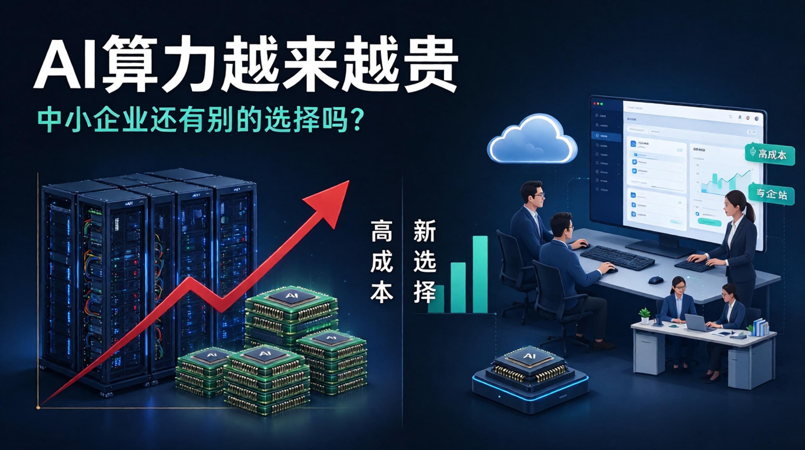 AI算力越来越贵，中小企业还有别的选择吗？