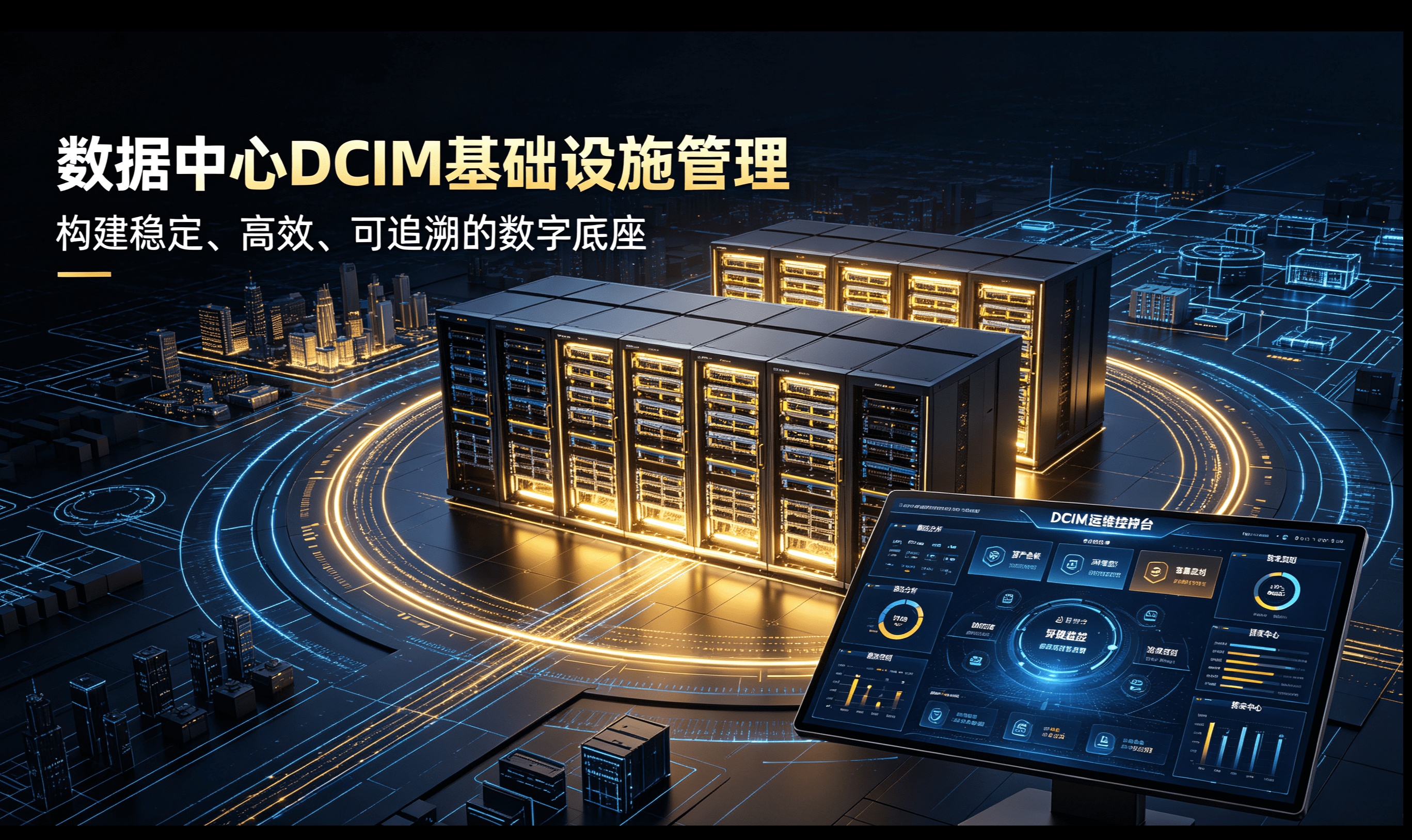市政运维升级关键：DCIM 如何破解城市基础设施管理痛点？