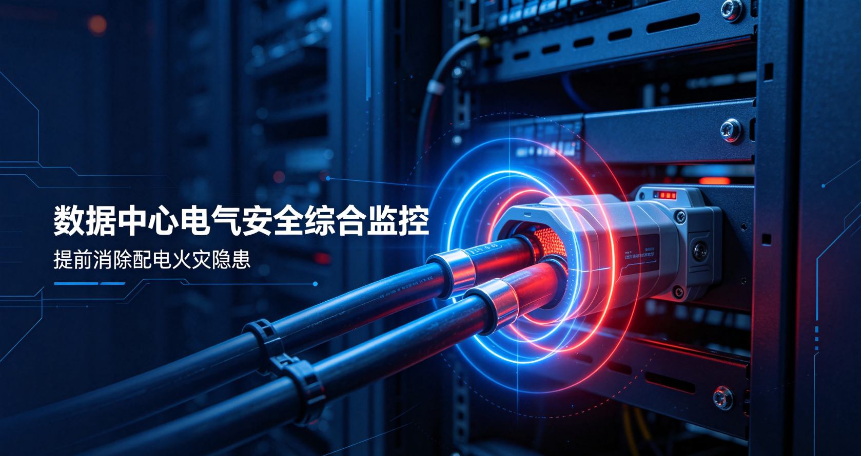 数据中心电气安全综合监控，提前消除配电火灾隐患
