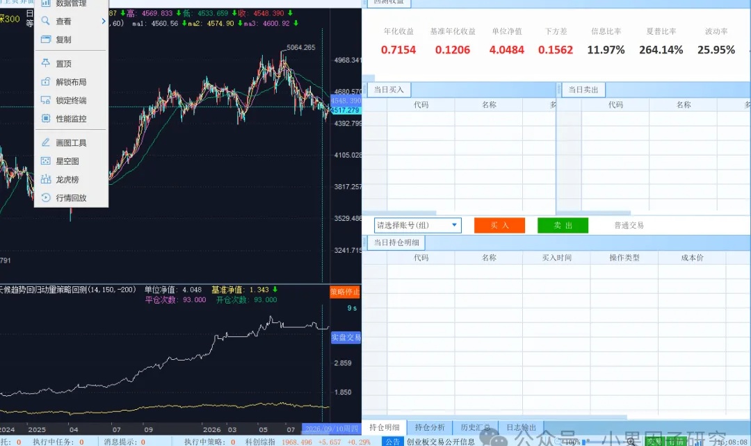 QMT动量策略回测怎么做？从数据到绩效一篇讲透