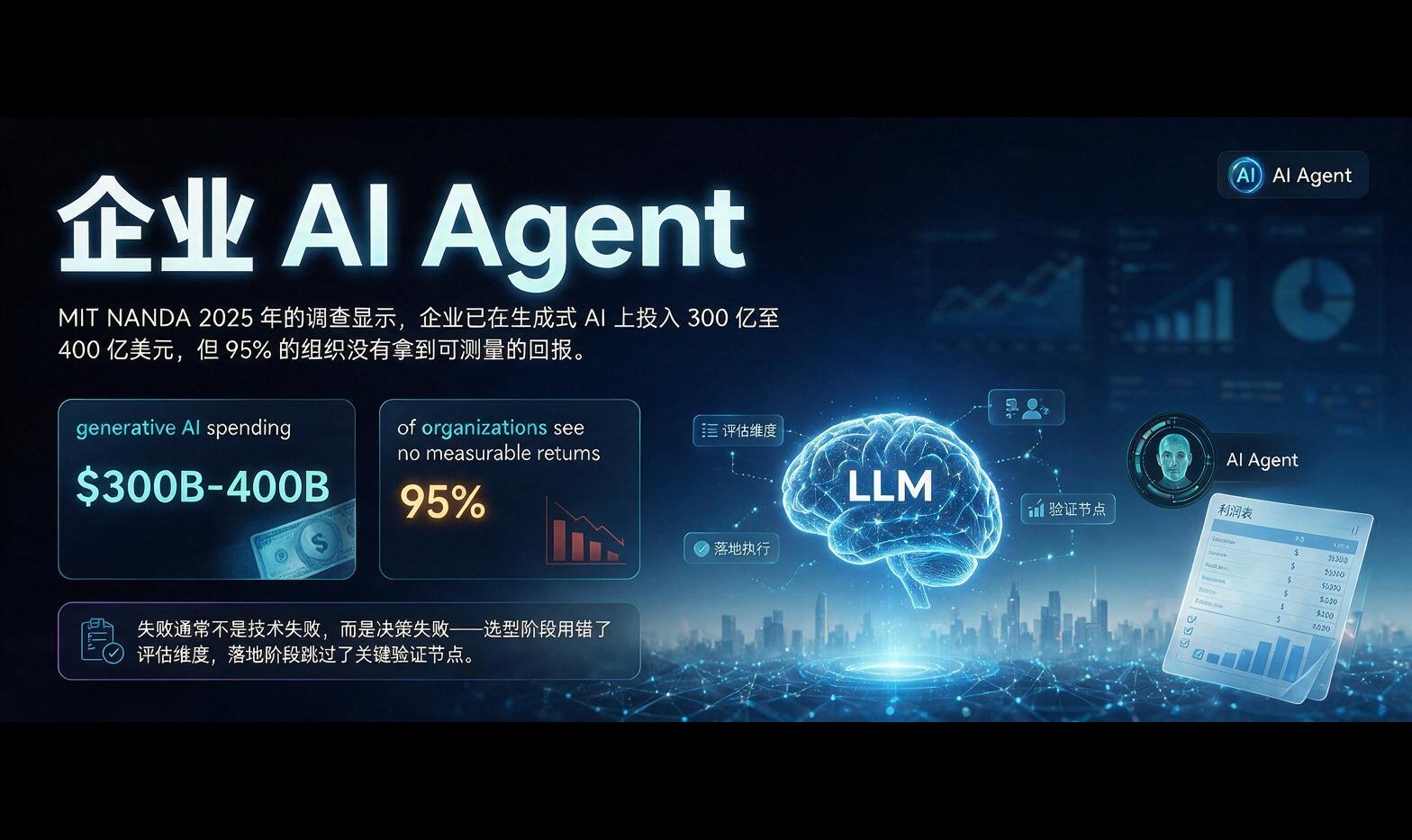 企业级 AI Agent 从选型到落地：评估框架与决策路径