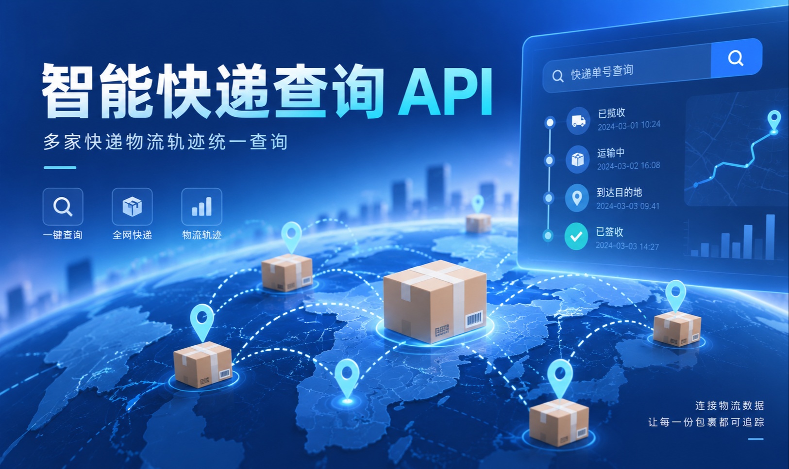 集合了2000多家快递快递公司跟踪服的智能快递查询API